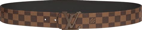 checkered lv belt|brown checkered louis vuitton belt.